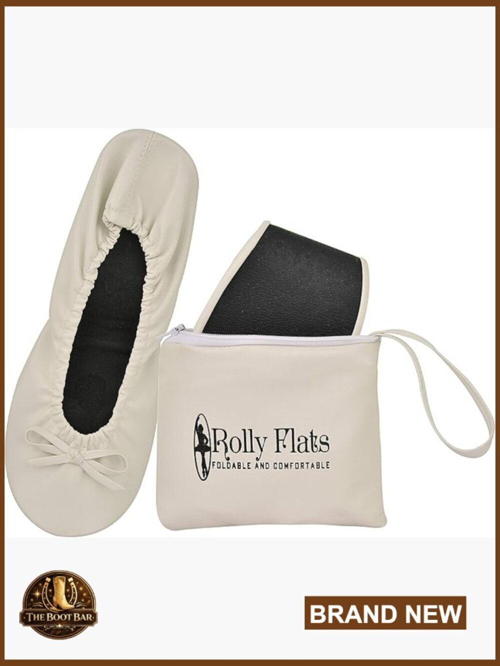 Foldable Ballet Flats – Portable Travel Shoes for Wedding & Purse